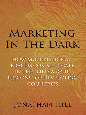 cover image of Marketing in the Dark